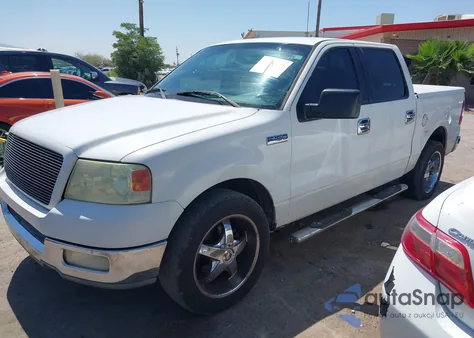 2004 Ford F-150 Lariat/Xlt from USA, damaged, VIN 1FTPW12574KA07730